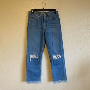 Wedgie straight leg Levi’s